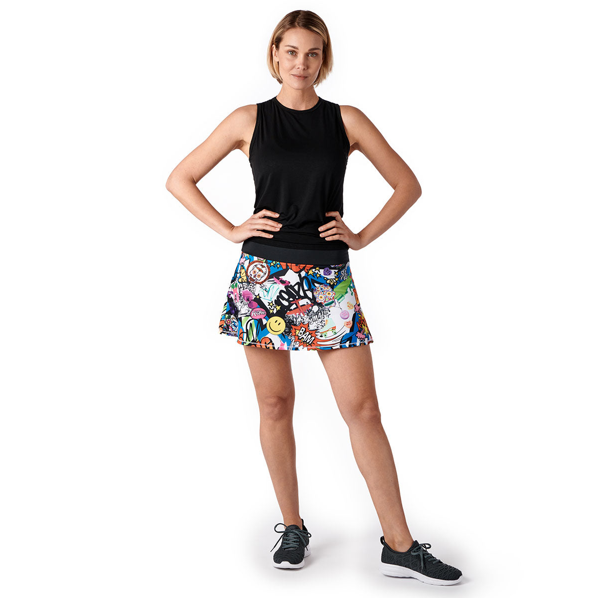 Kapow Swing Tennis Skirt