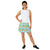 Blue Pickleball and Flamingos Swing Skirt