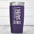 Purple Golf Gifts For Her Tumbler With Real Ladies Golf Design