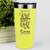 Yellow Golf Gifts For Her Tumbler With Real Ladies Golf Design