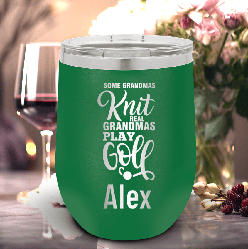 Real Ladies Golf Wine Tumbler