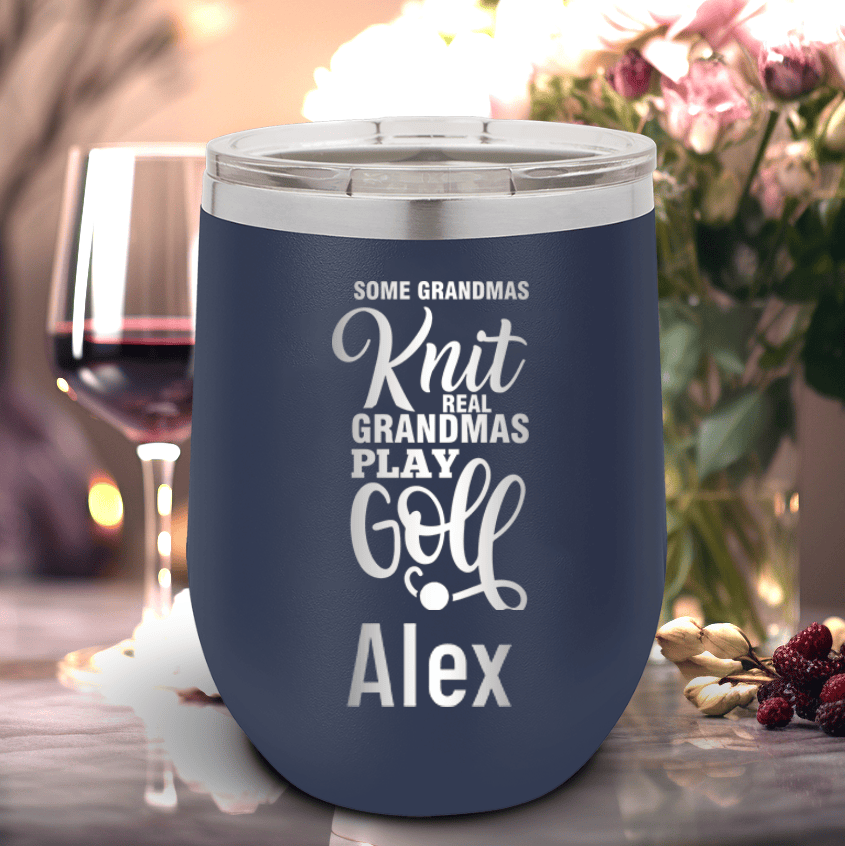 Real Ladies Golf Wine Tumbler