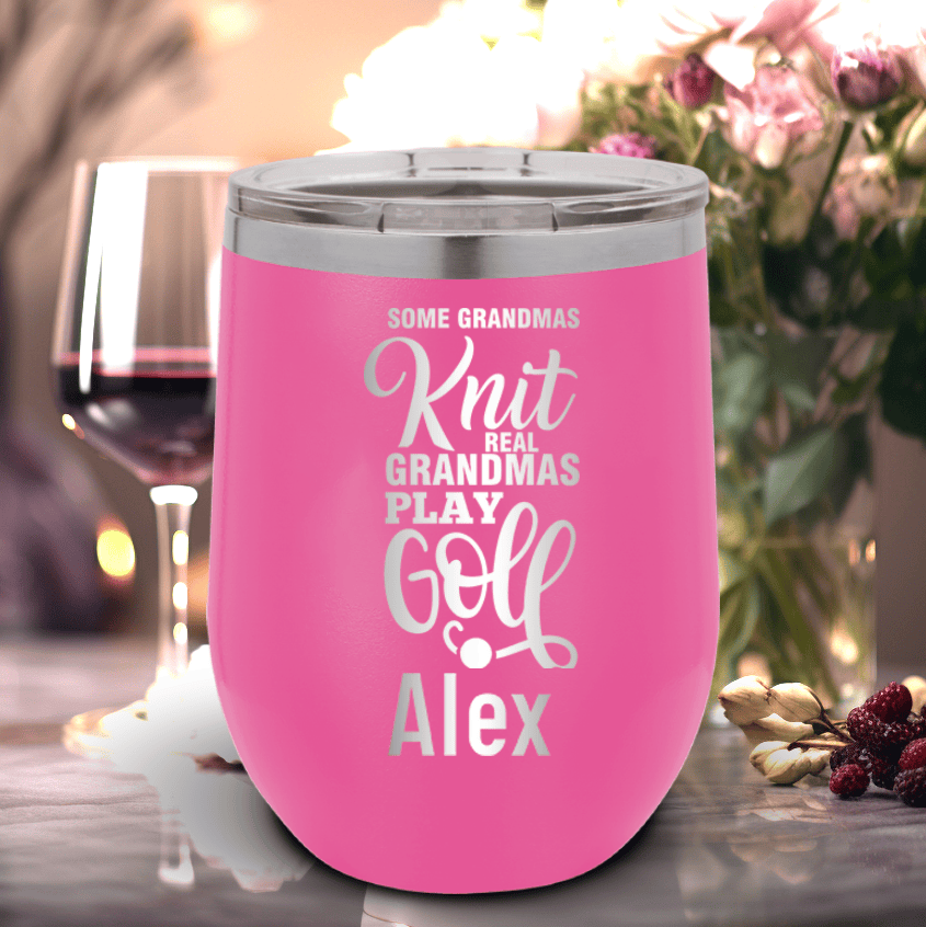 Real Ladies Golf Wine Tumbler