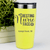 Yellow Nurse Tumbler With Resting Nurses Face Design