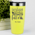 Yellow Teacher Tumbler With Resting Teacher Face Design