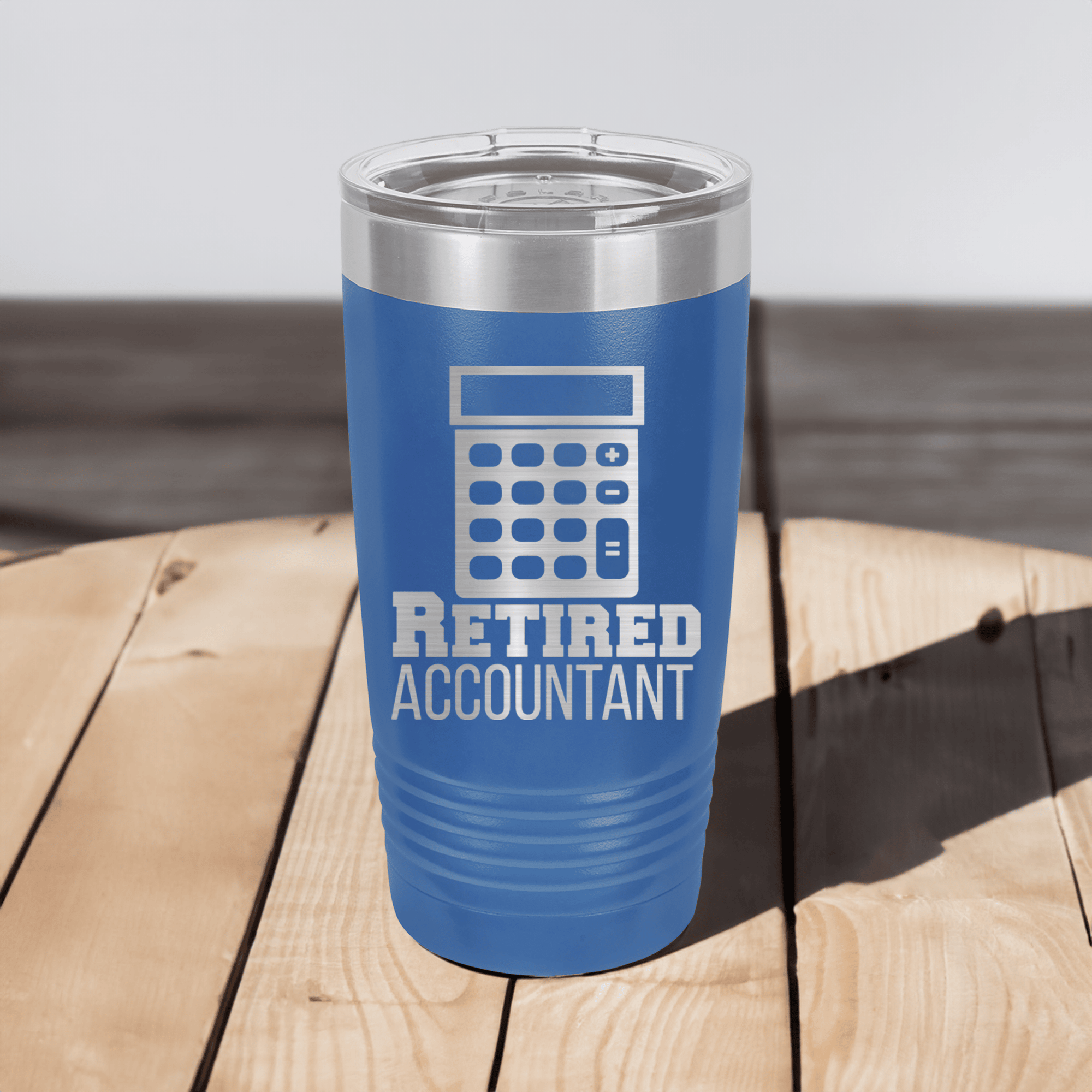 Retired Accountant Tumbler