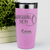 Pink Baseball Mom Tumbler With Sassy Baseball Mom Design