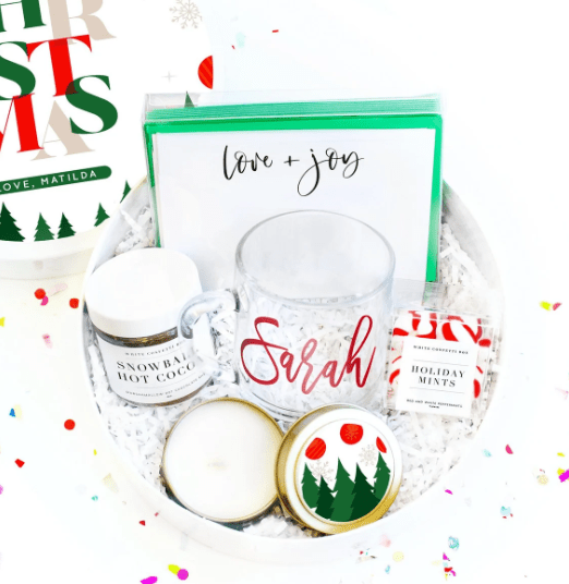 Love &amp; Joy Holiday Gift Box