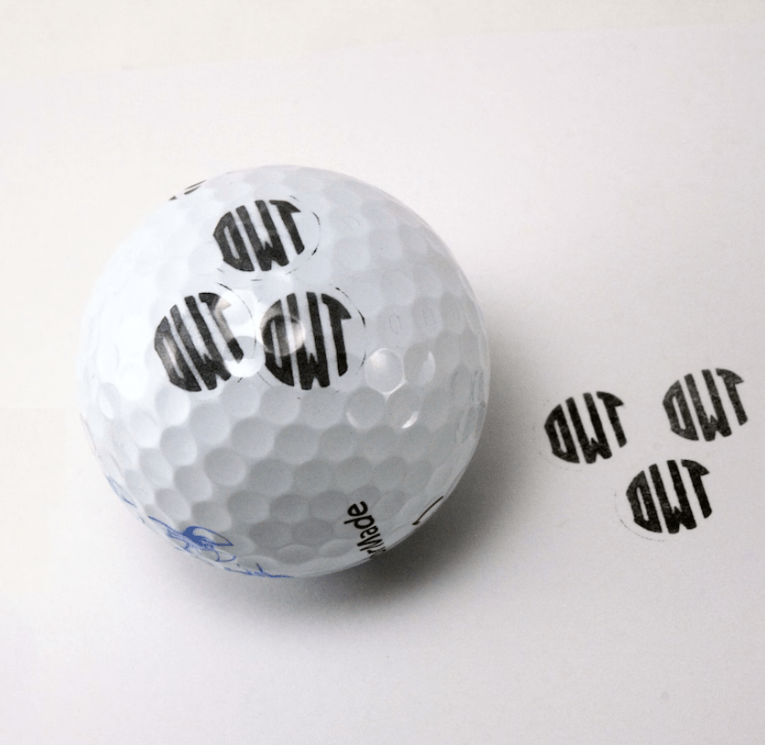 Custom Golf Ball Stamp