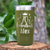 Military Green Birthday Tumbler With Seventy And Fabulous Design