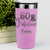 Pink Birthday Tumbler With Sixty And Fabullous Design