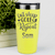 Yellow Golf Gifts For Her Tumbler With Sleeping Eating Golfing Design