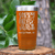 Orange Nurse Tumbler With Sorry Nurse On Vacation Design