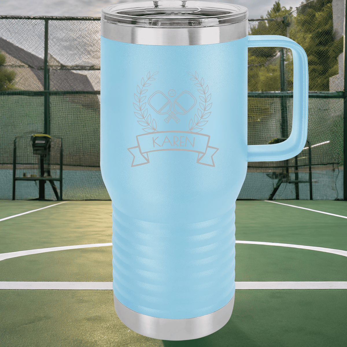 Pickleball Fandom Tumbler