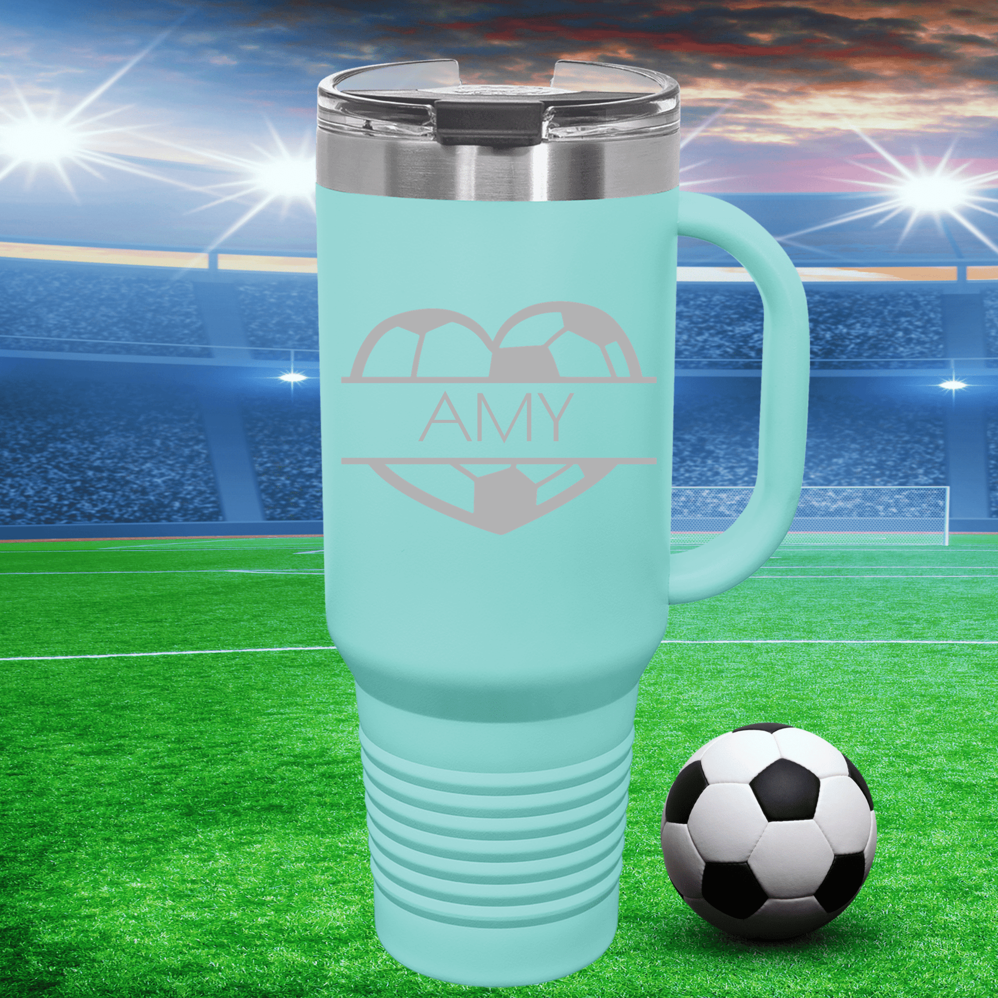 Personalized Soccer Tumbler