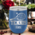 Blue Tennis For Her Wine Tumbler With Straight Ballin Tennis Design