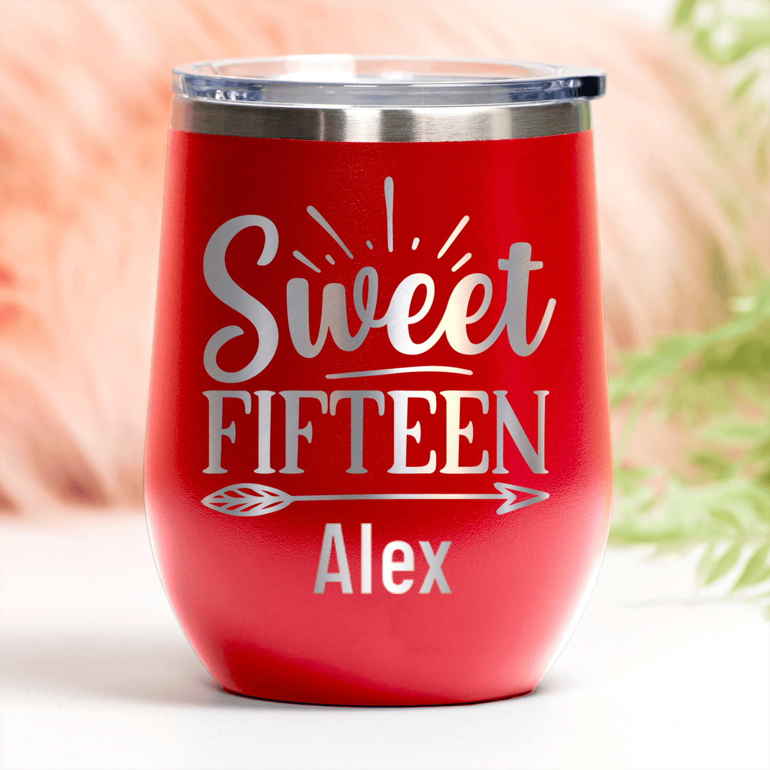 Sweet Fifteen Wine Tumbler