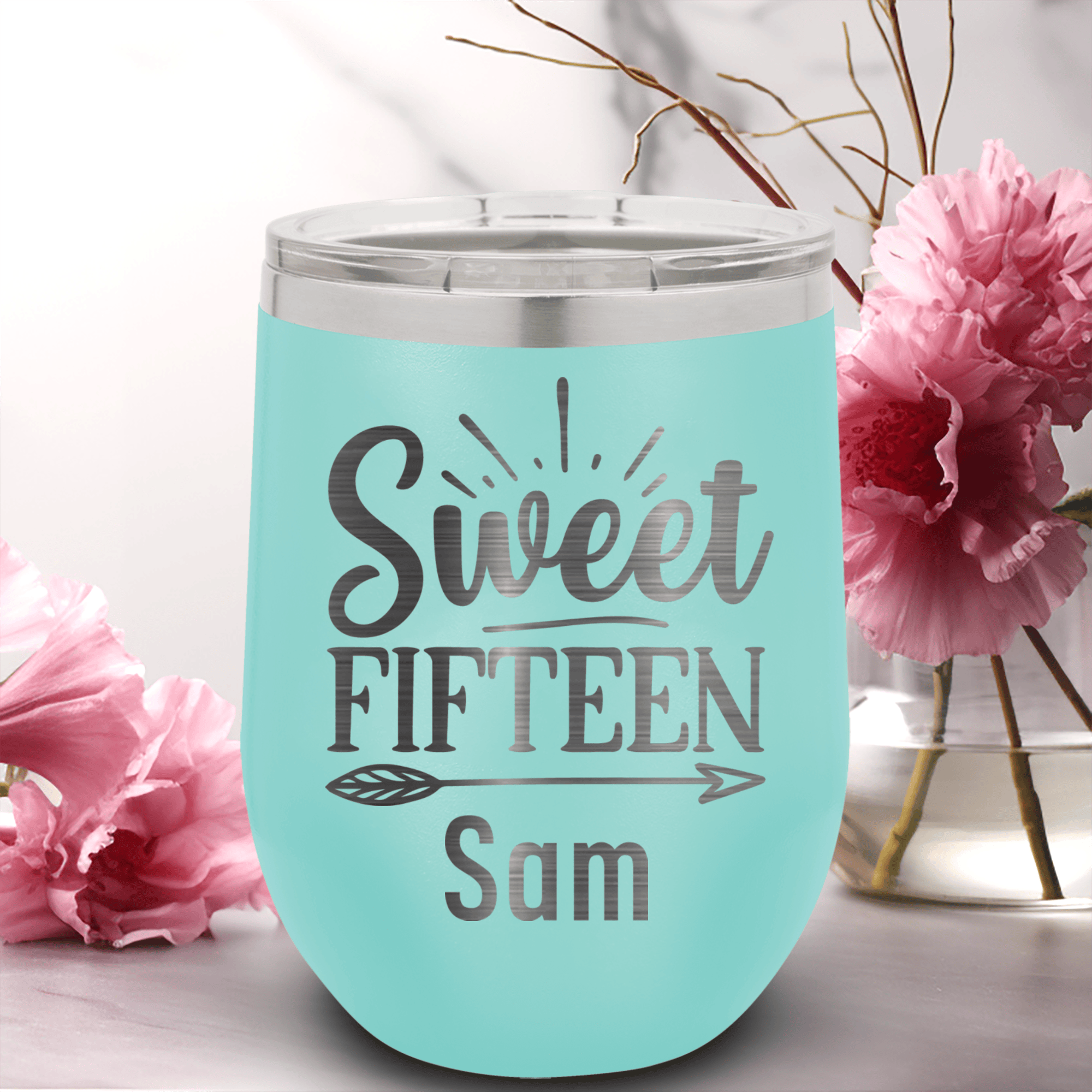 Sweet Fifteen Wine Tumbler