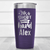 Purple Golf Gifts For Her Tumbler With Swing Hard Lifes Short Design