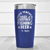 Blue Teacher Tumbler With Teachers Need Beer Design