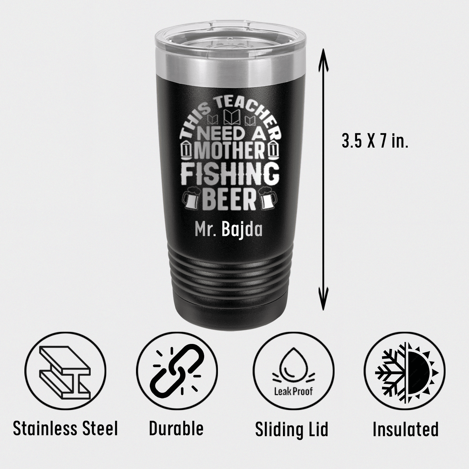 Teachers Need Beer Tumbler