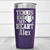 Purple Tennis For Her Tumbler With Tennis Has My Heart Design