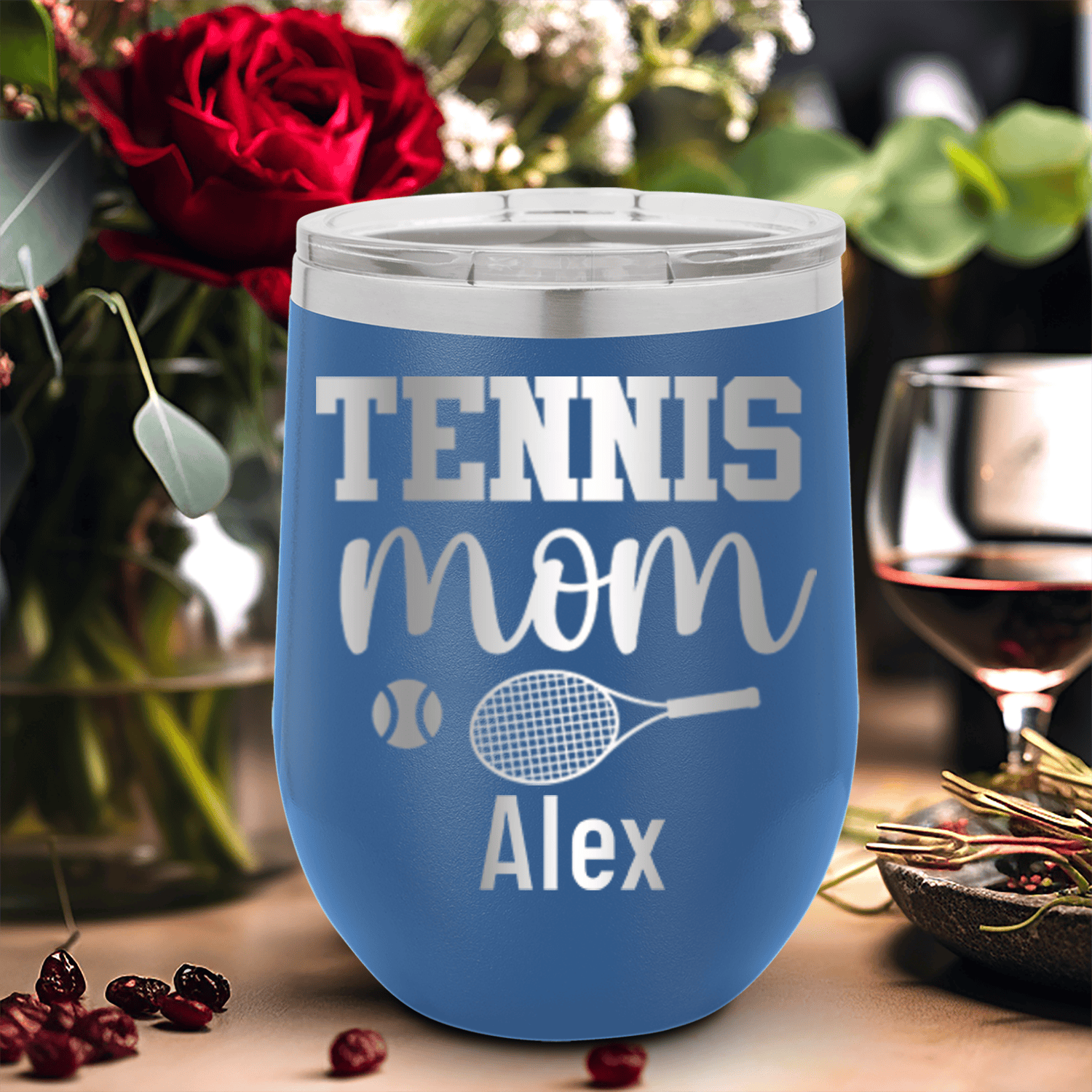 Tennis Mom Wine Tumbler