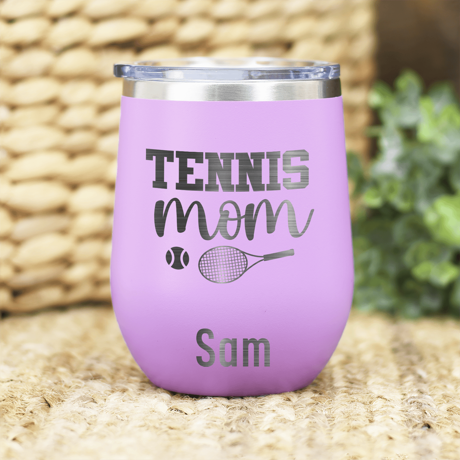 Tennis Mom Wine Tumbler