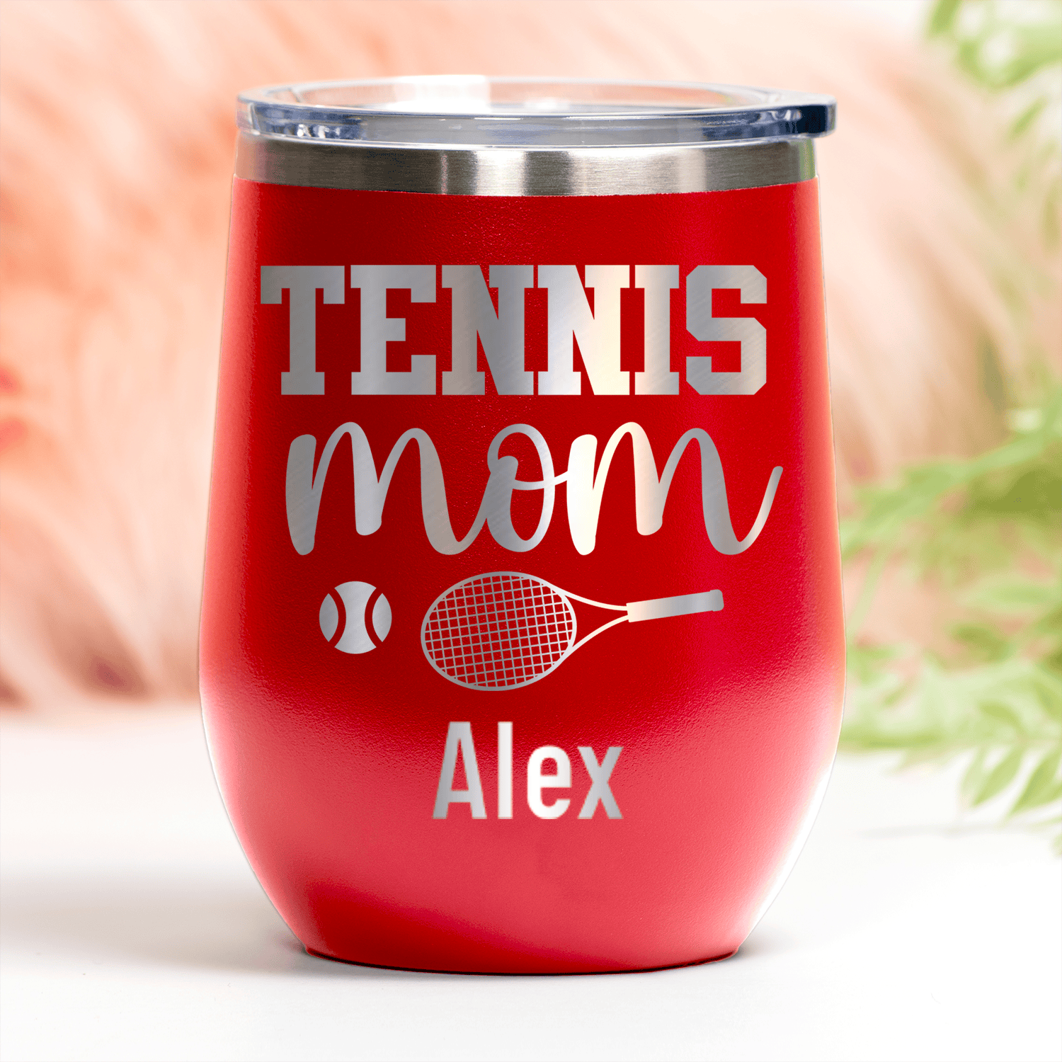 Tennis Mom Wine Tumbler