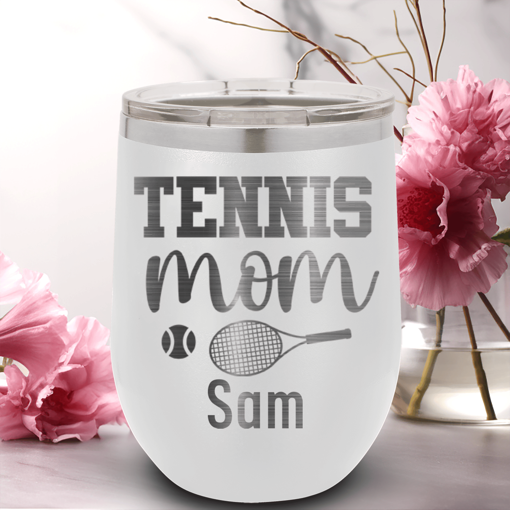 Tennis Mom Wine Tumbler