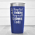 Blue Pickleball Tumbler With Text Pickle Design