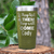 Military Green Pickleball Tumbler With Text Pickle Design