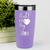 Light Purple Baseball Mom Tumbler With Thats My Baseball Boy Design