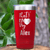 Red Baseball Mom Tumbler With Thats My Baseball Boy Design