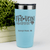 Teal Nurse Tumbler With The Vein Whisperer Design