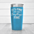 Light Blue pickelball tumbler Totally Not Fine