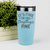 Teal pickelball tumbler Totally Not Fine