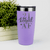 Light Purple birthday tumbler Twenty One AF