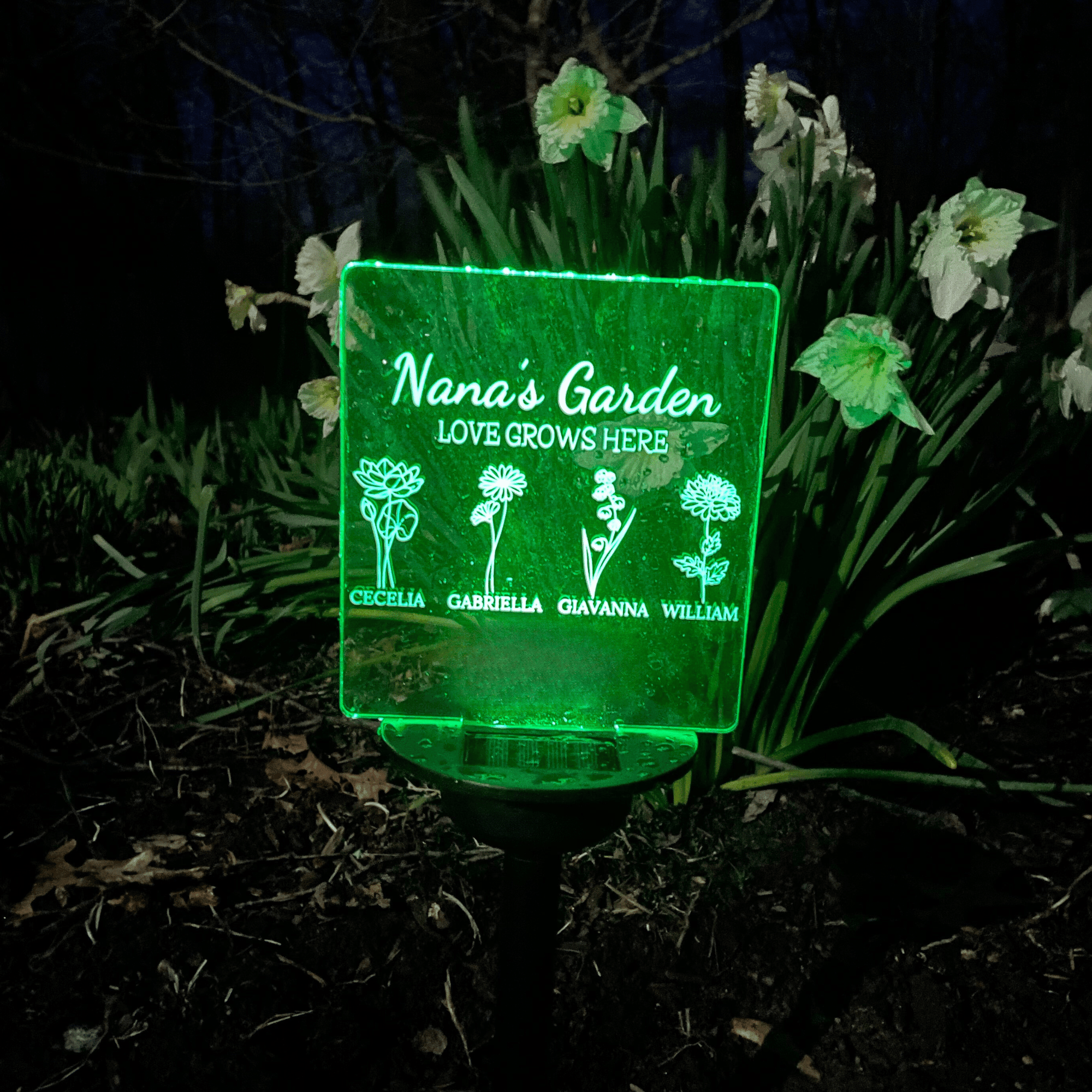 Mama's Radiant Garden Sign