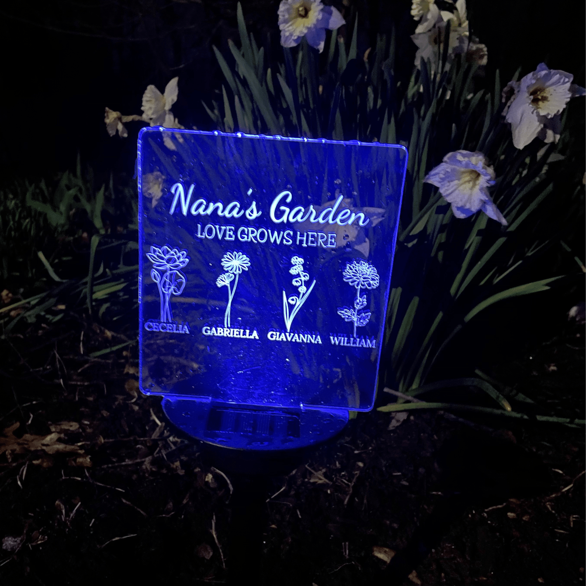 Mama's Radiant Garden Sign