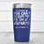 Blue Nurse Tumbler With You Dont Scare Me Im A Nurse Design