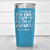 Light Blue Nurse Tumbler With You Dont Scare Me Im A Nurse Design