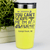 Yellow Nurse Tumbler With You Dont Scare Me Im A Nurse Design