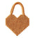 Bags Hati Heart Wood-Beaded Tote Bag