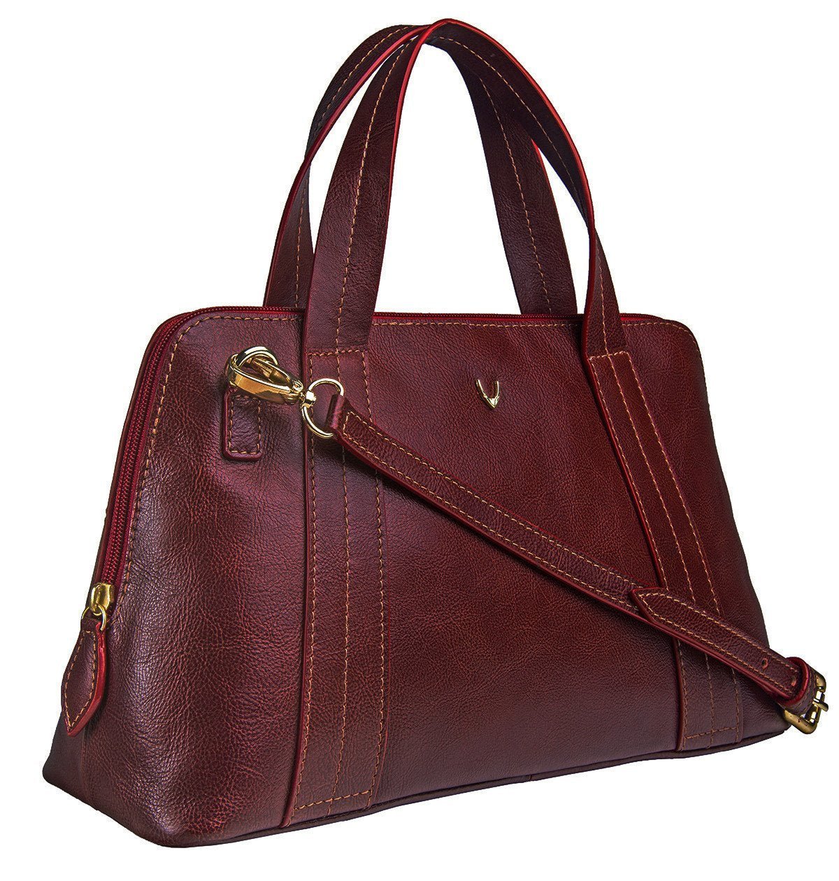 Bags & Luggage - Women's Bags - Shoulder Bags Cerys Medium Leather Satchel With Shoulder Strap