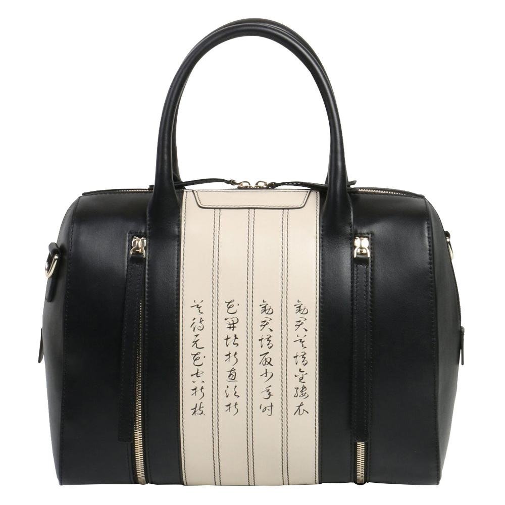 Bags & Luggage - Women's Bags - Top-Handle Bags Calligraphy Black Satchel