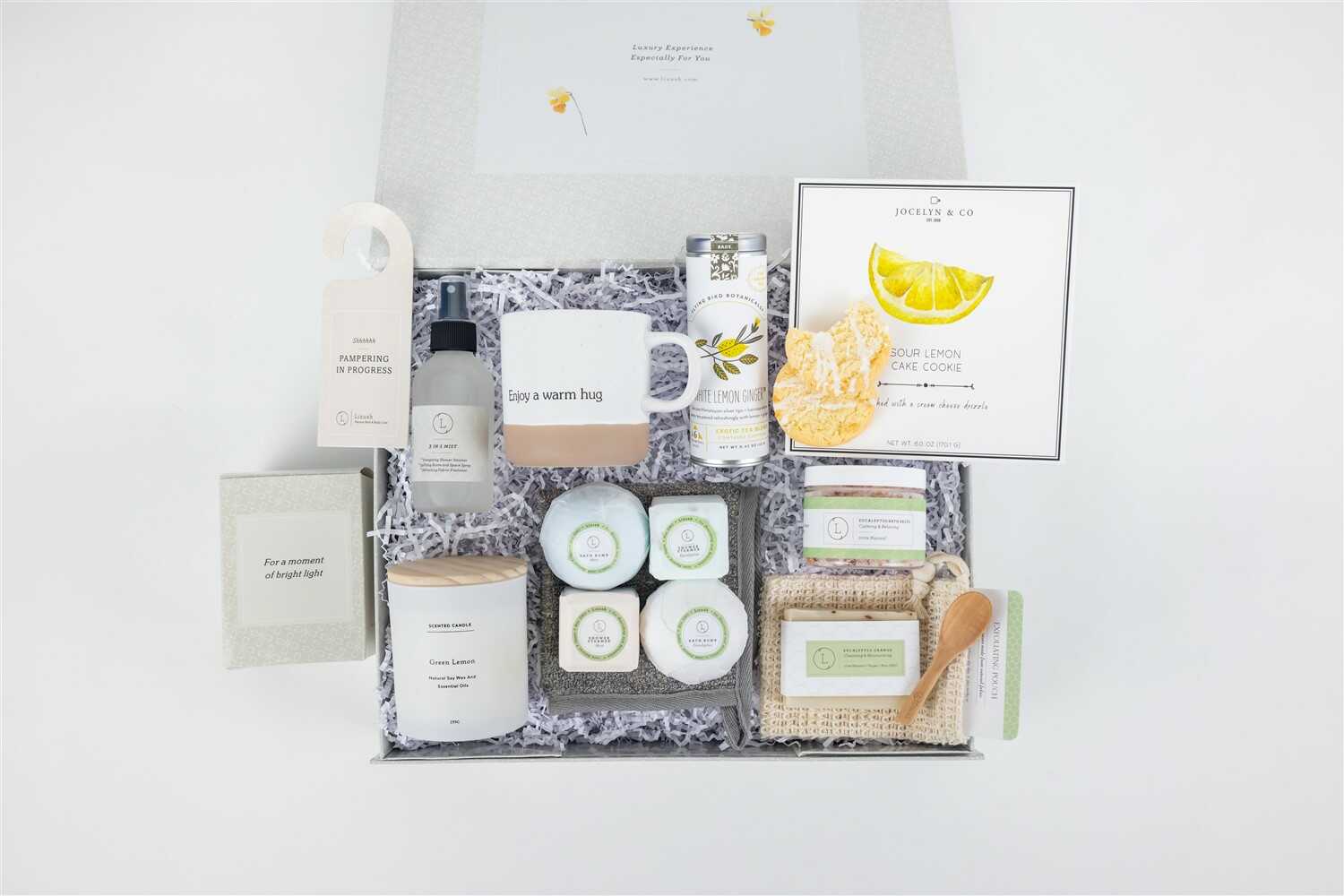 Natural Get Well Gift Basket