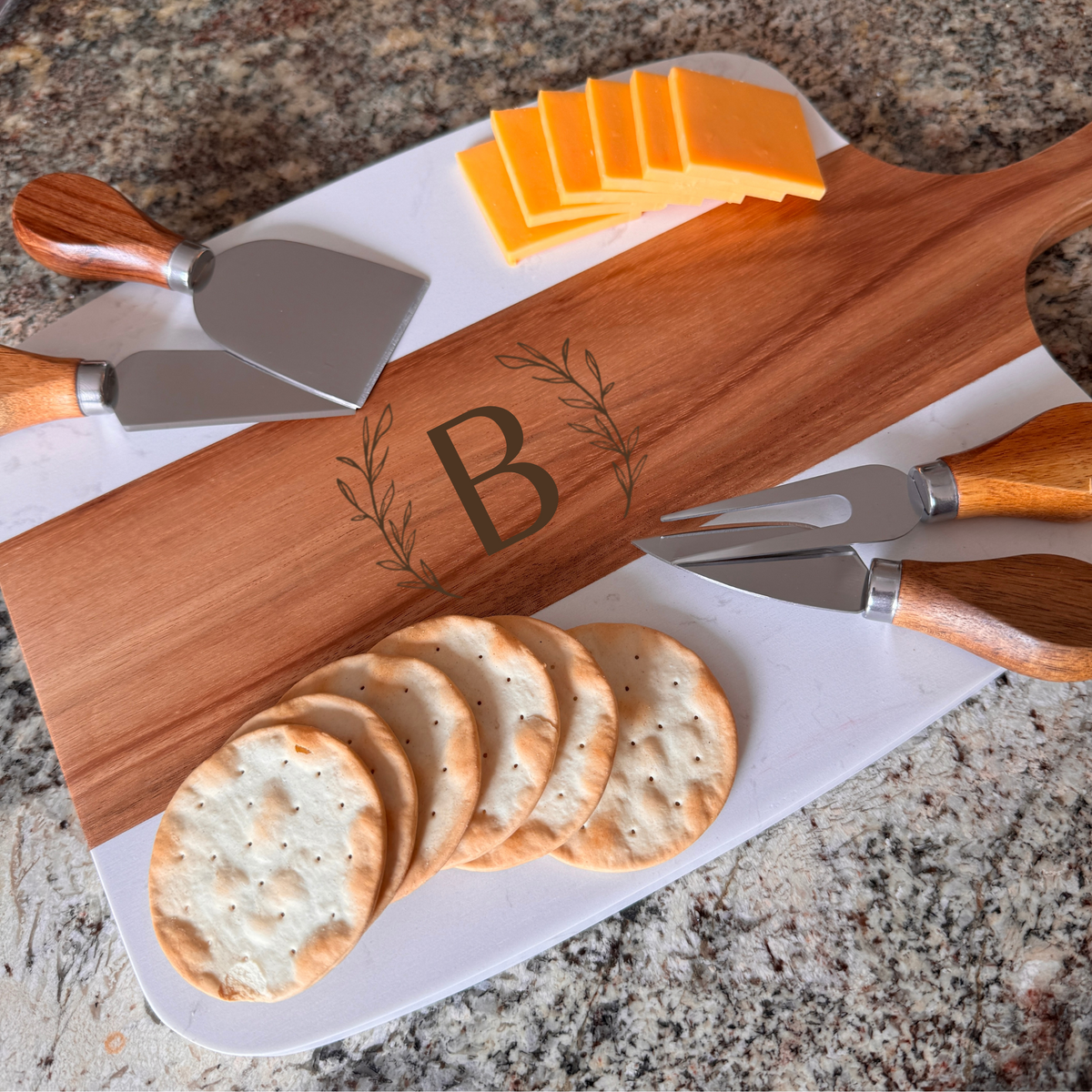 Gather &amp; Graze Personalized Charcuterie Board