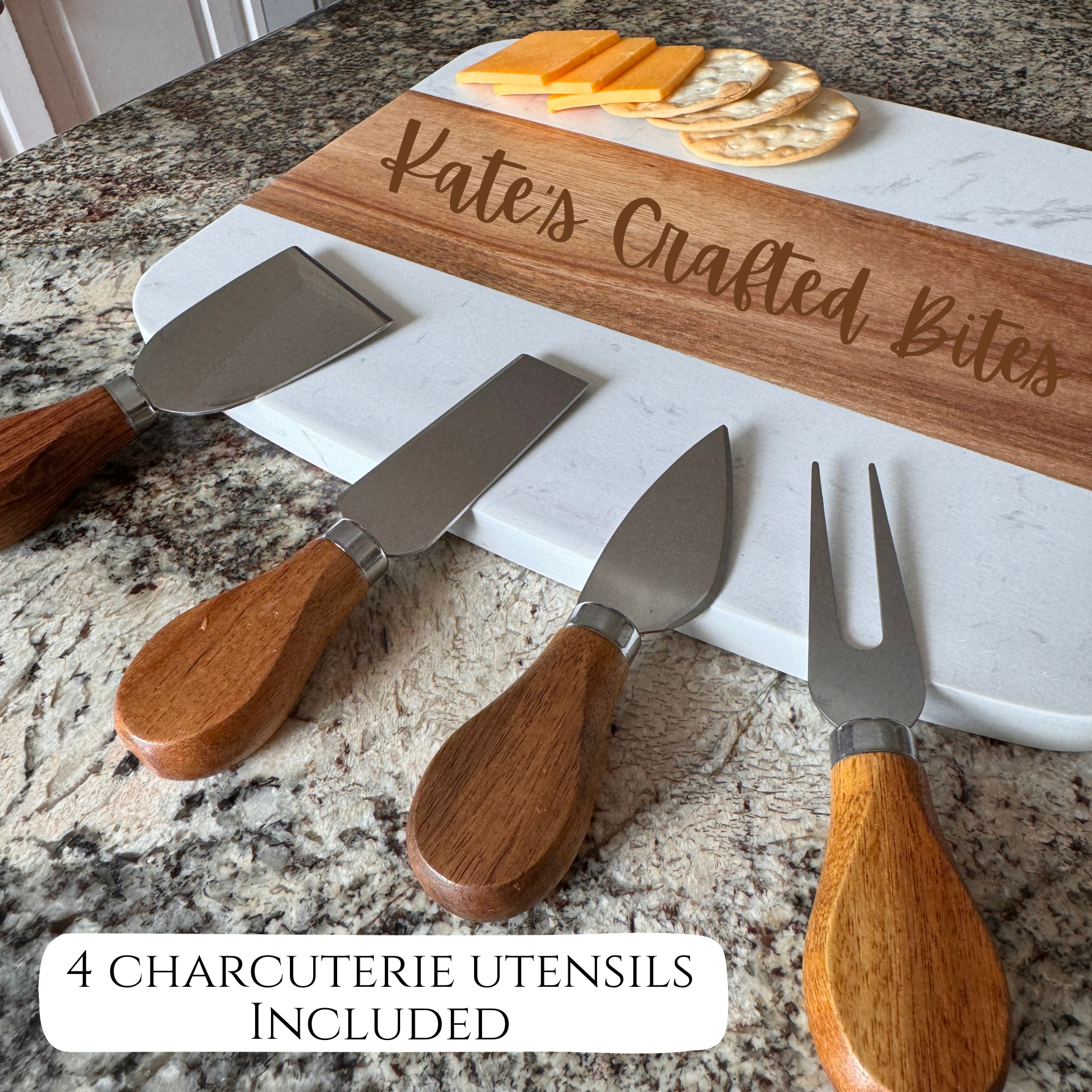 Gather & Graze Personalized Charcuterie Board