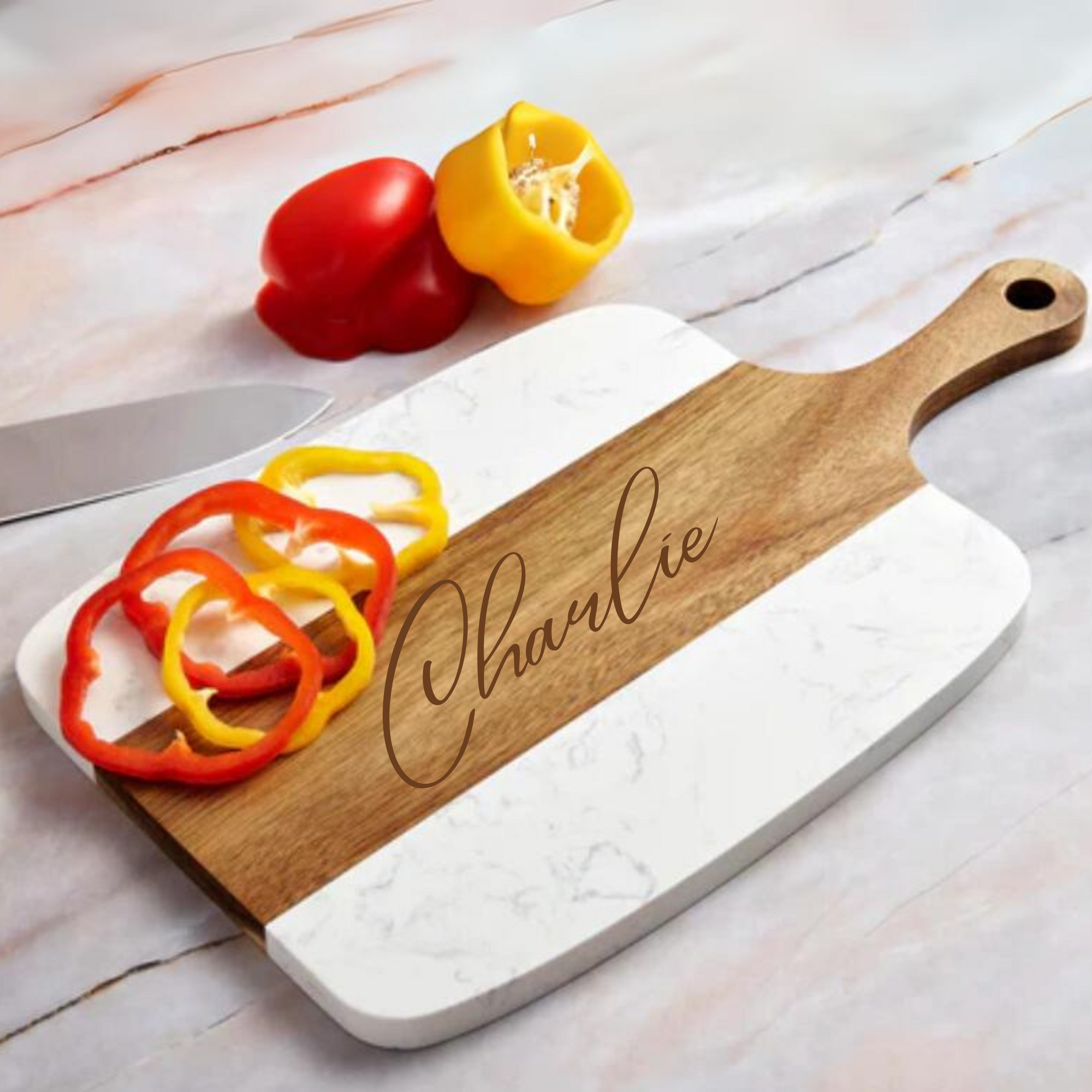 Gather & Graze Personalized Charcuterie Board